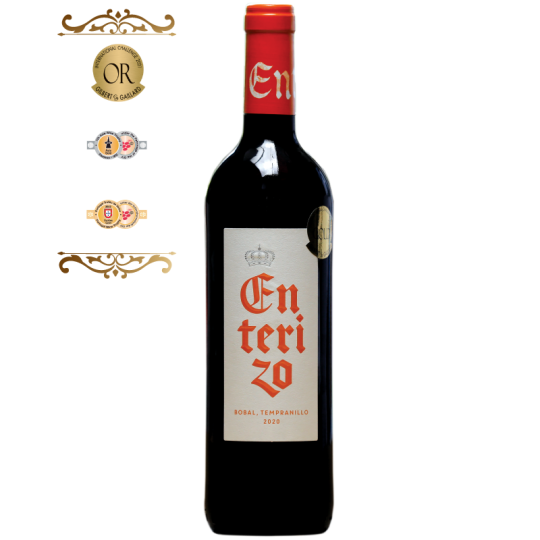 Rượu vang Tây Ban Nha Enterizo Bobal Tempranillo